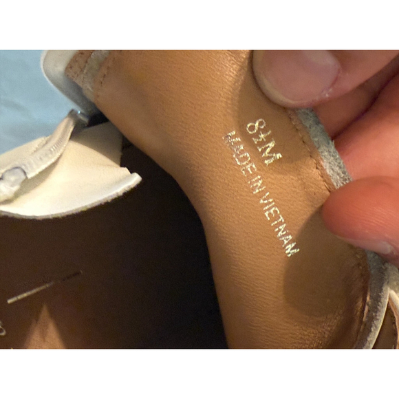 Linea Paolo FINA Ankle Booties wedge sneaker 8.5 M white - Picture 2 of 16